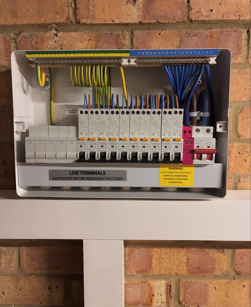 Powerline Group completed electrical work in London, photo 7